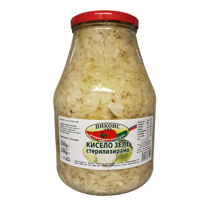 Кисело зеле 2500g